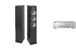 PIONEER A-10AE s + ELAC DEBUT F6.2