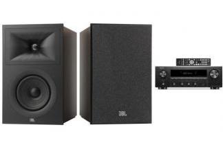 DENON DRA-900H + JBL STAGE 250B espresso